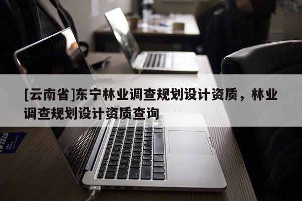 [云南省]東寧林業調查規劃設計資質，林業調查規劃設計資質查詢
