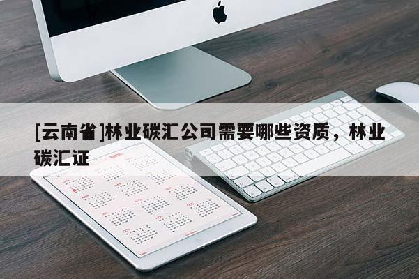 [云南省]林業碳匯公司需要哪些資質，林業碳匯證