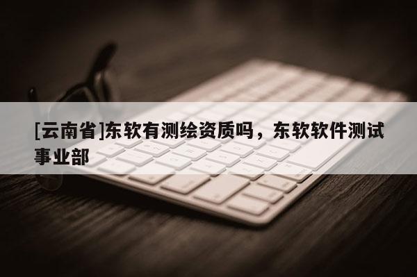 [云南省]東軟有測繪資質嗎，東軟軟件測試事業部