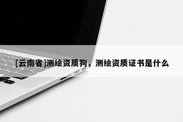 [云南省]測繪資質狗，測繪資質證書是什么