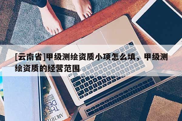 [云南省]甲級測繪資質小項怎么填，甲級測繪資質的經營范圍